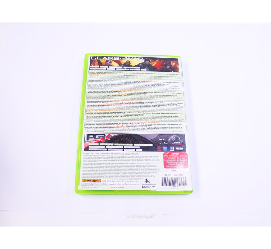 Xbox 360 - Gears of War / Project Gotham Racing 4