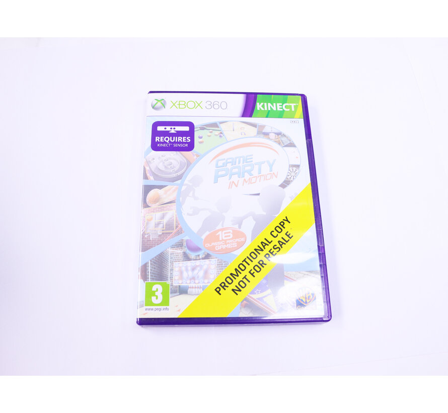 Xbox 360 - Game Party in Motion [Promotion] [No Manual]