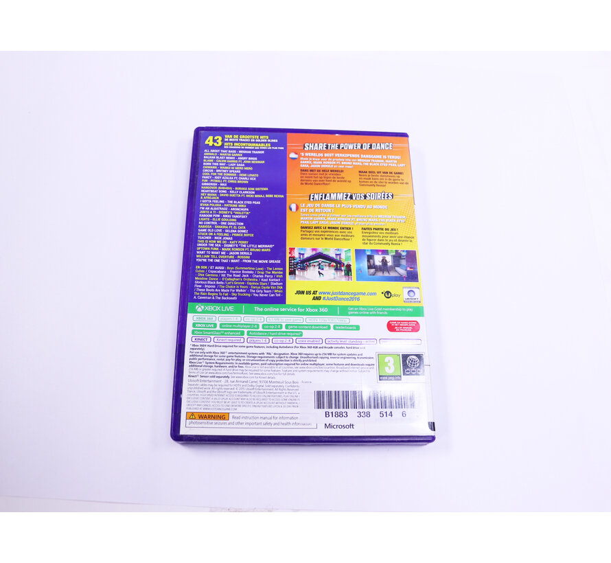 Xbox 360 - Just Dance 2016