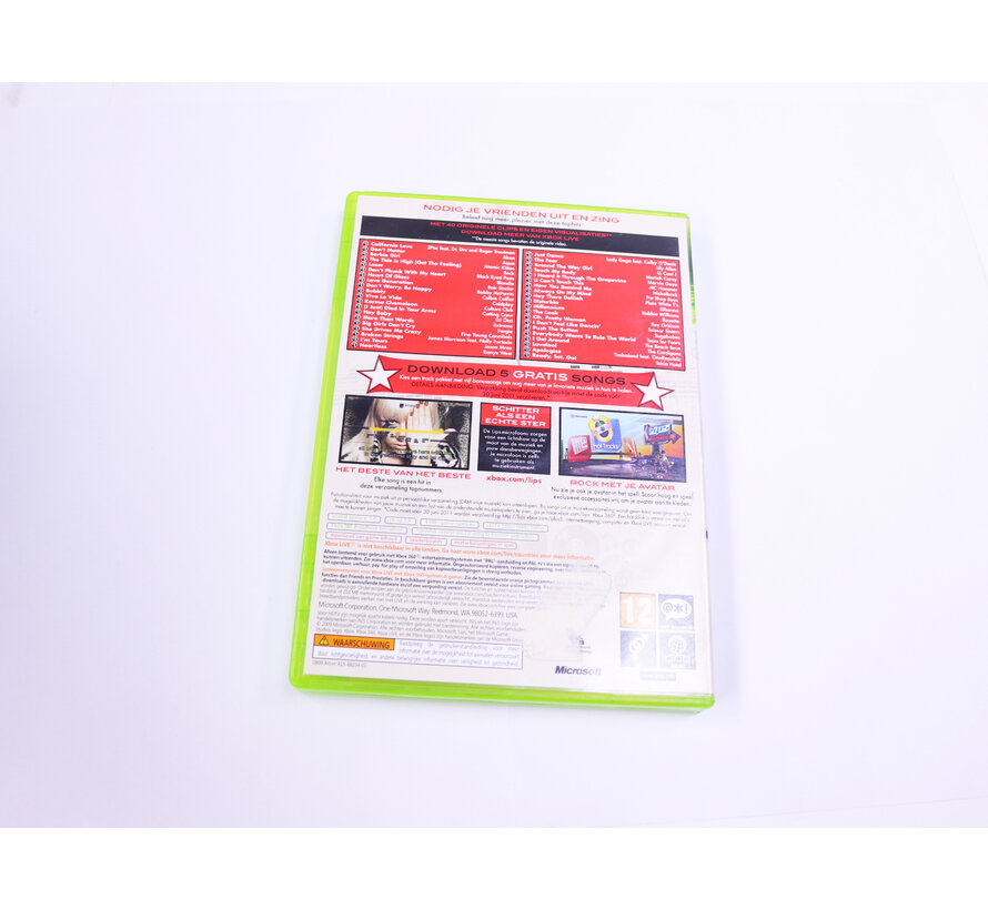 Xbox 360 - Lips: Number One Hits