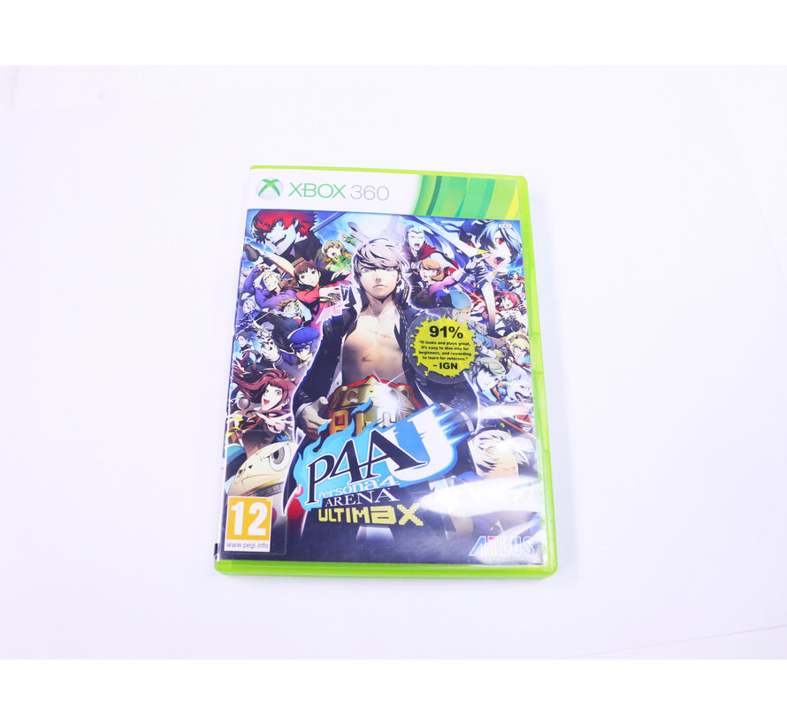 Xbox 360 - Persona 4 Arena Ultimax [No Manual]