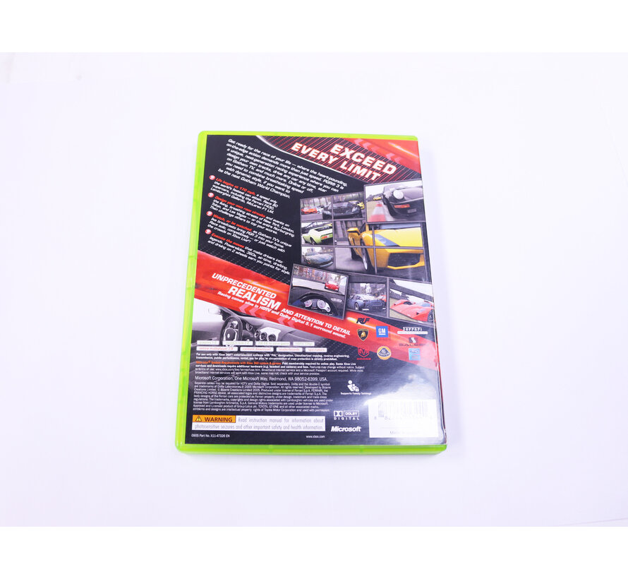 Xbox 360 - Project Gotham Racing 3