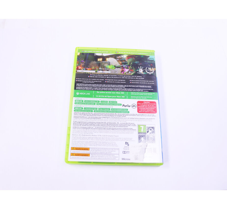 Xbox 360 - Plants vs Zombies: Garden Warfare