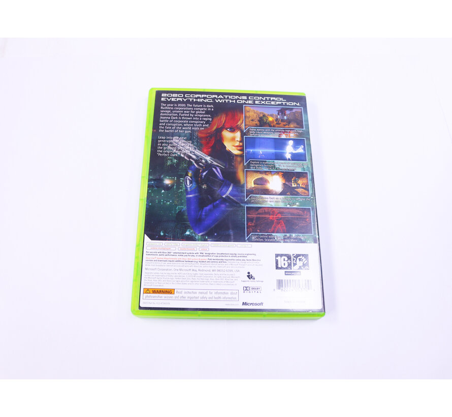 Xbox 360 - Perfect Dark Zero