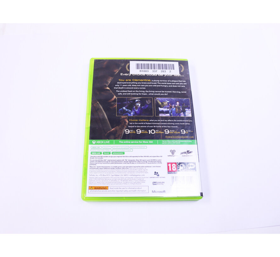Xbox 360 - The Walking Dead: Season Two [No Manual]