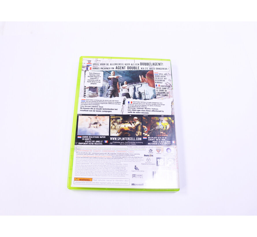 Xbox 360 - Tom Clancy's Splinter Cell: Double Agent