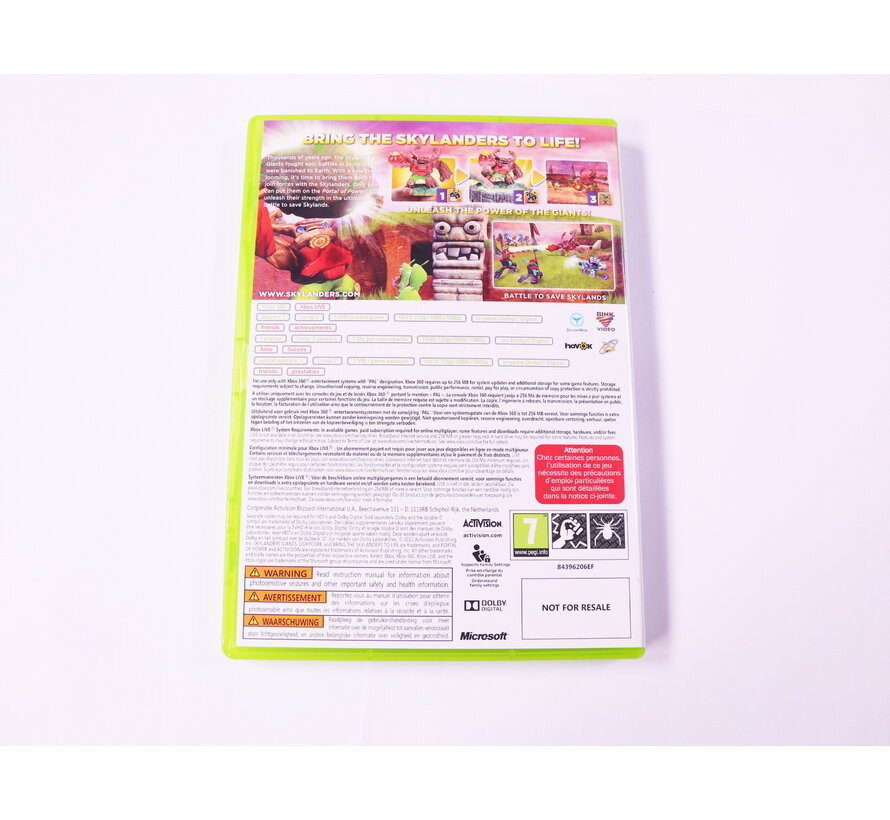 Xbox 360 - Skylanders: Giants