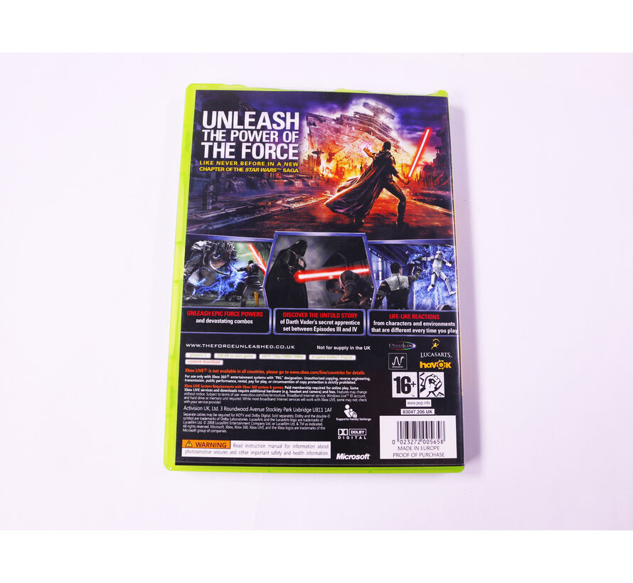 Xbox 360 - Star Wars: The Force Unleashed