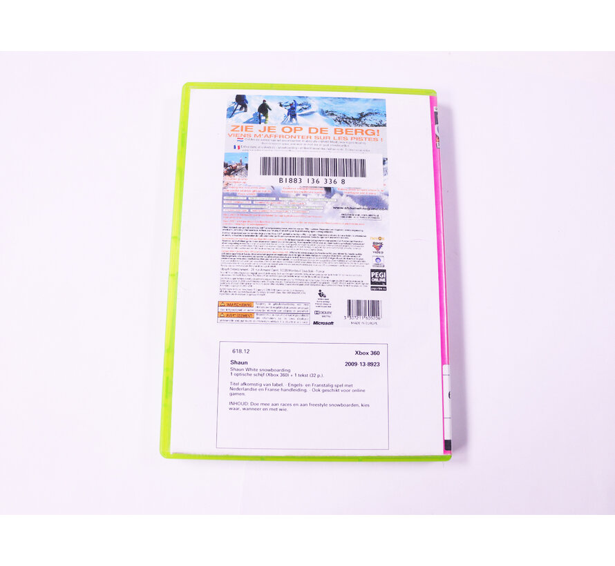 Xbox 360 - Shaun White Snowboarding