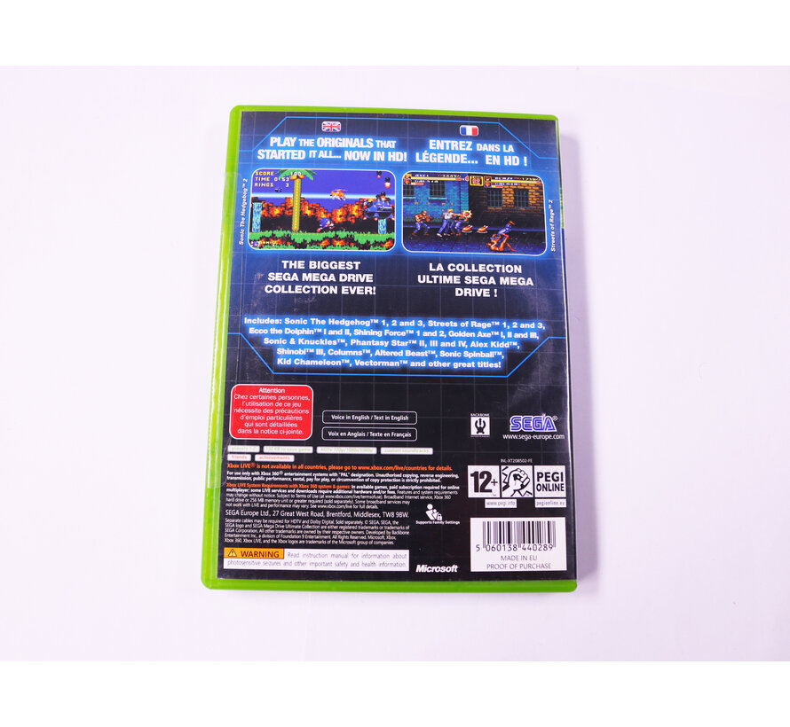 Xbox 360 - SEGA Mega Drive Ultimate Collection