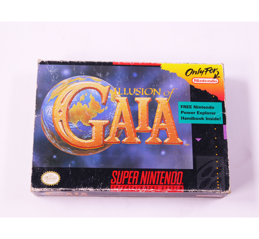 SNES - Illusion of Gaia - USA - Boxed CIB