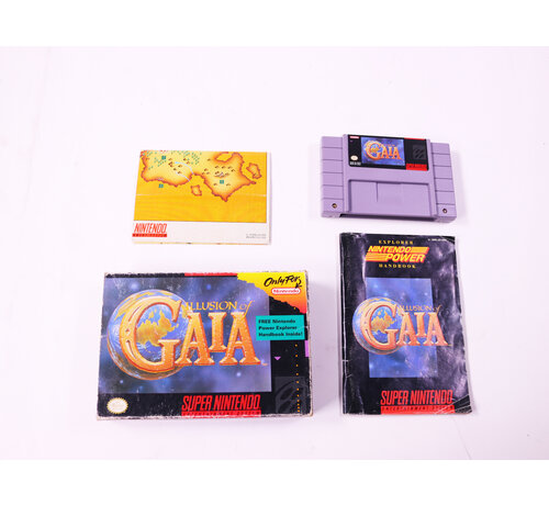 Quintet SNES - Illusion of Gaia - USA - Boxed CIB