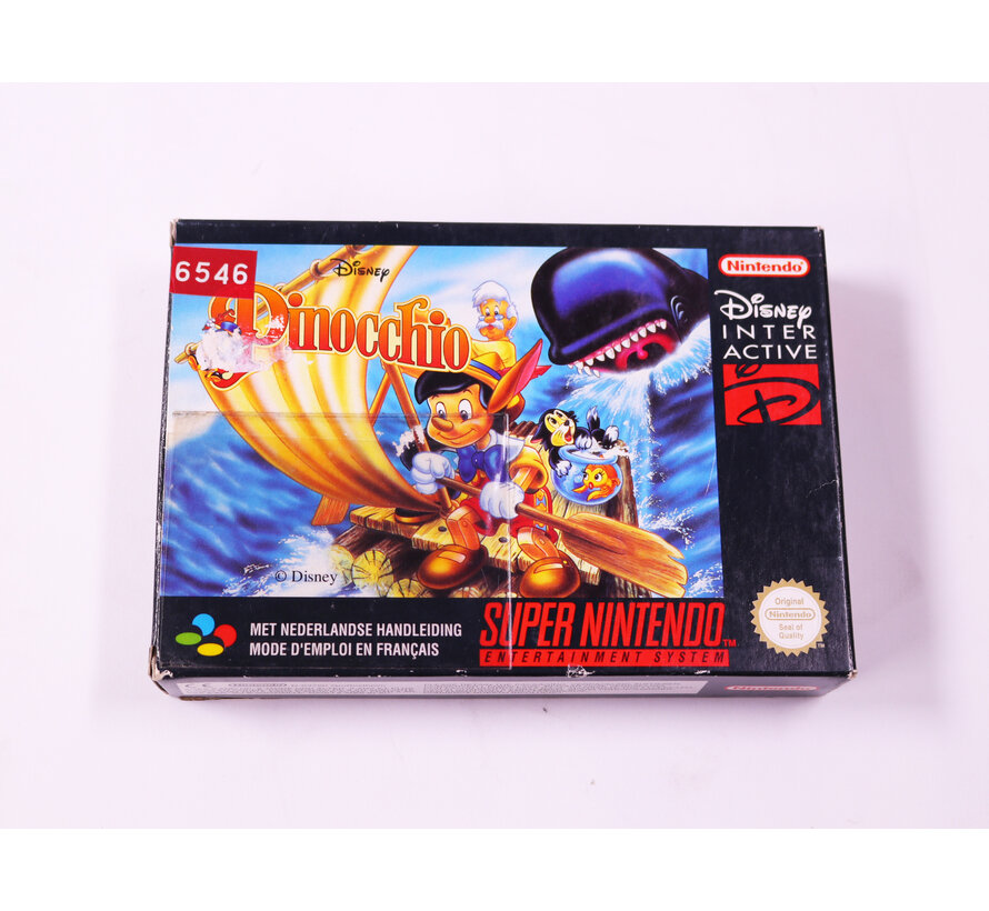 SNES - Pinocchio - Boxed