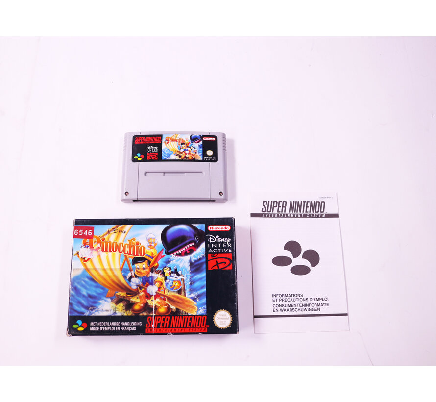 SNES - Pinocchio - Boxed