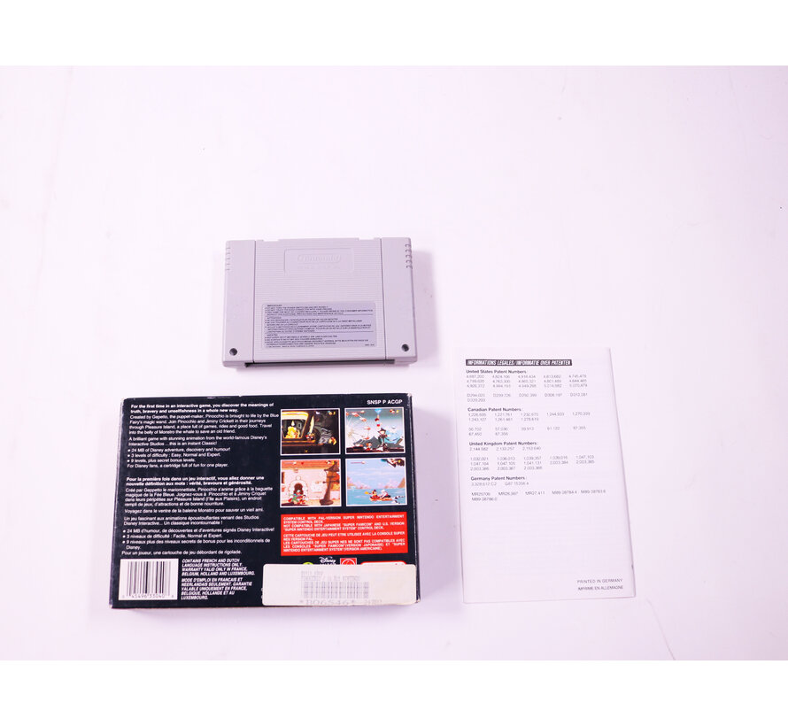 SNES - Pinocchio - Boxed
