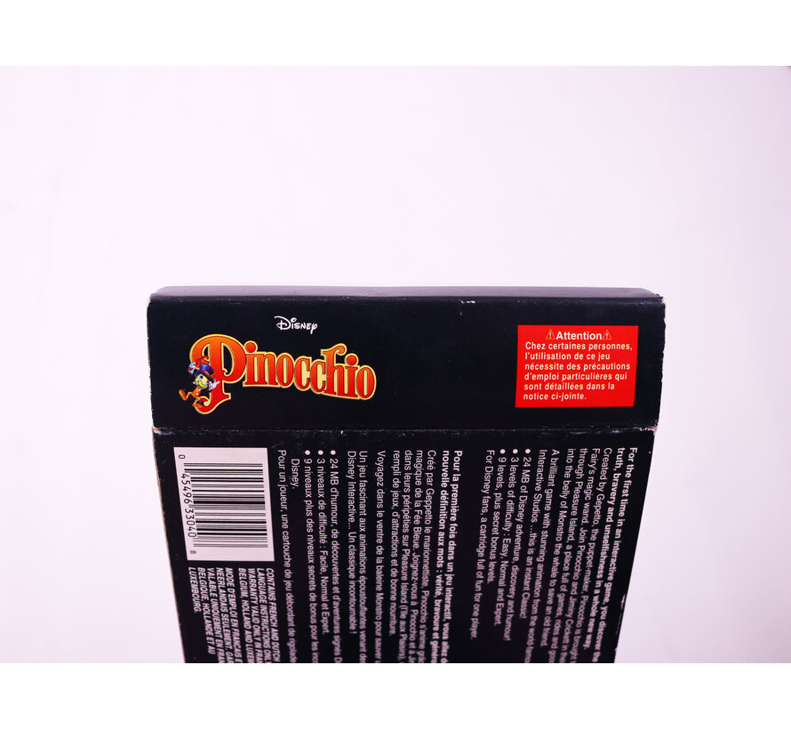 SNES - Pinocchio - Boxed