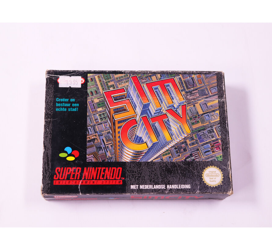 SNES - SimCity - Boxed