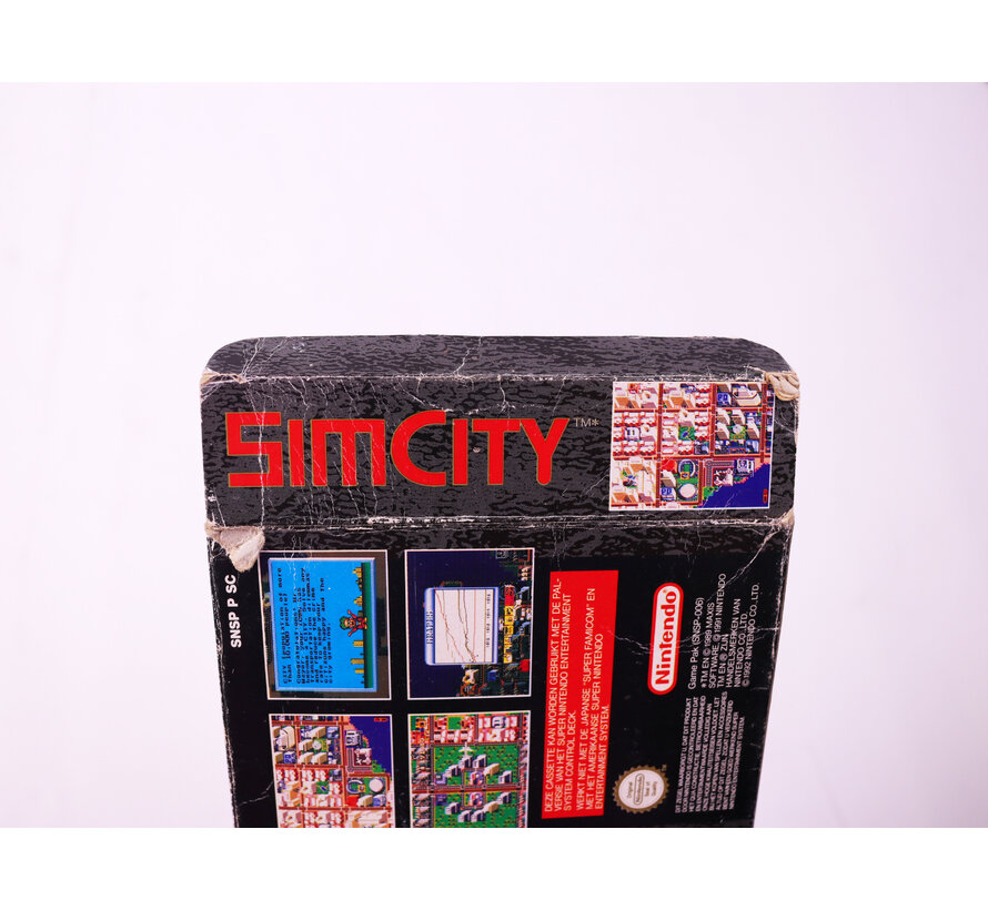 SNES - SimCity - Boxed