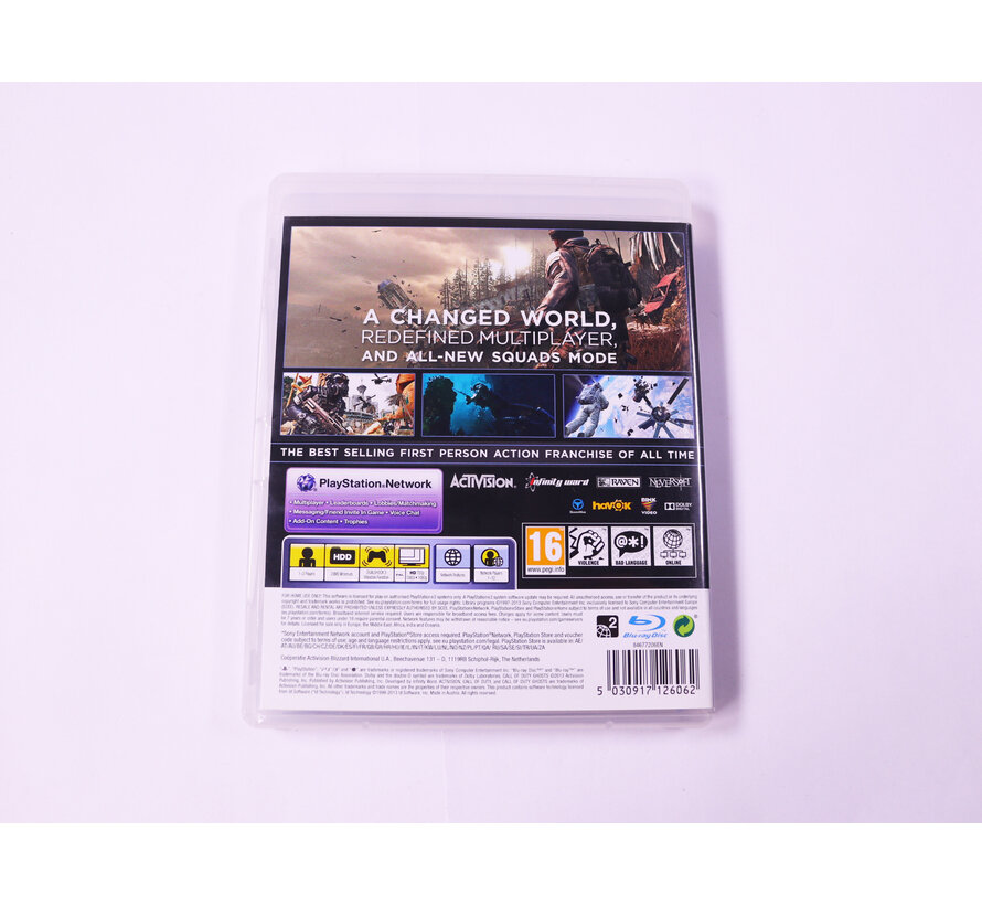 Playstation 3 - Call of Duty: Ghosts
