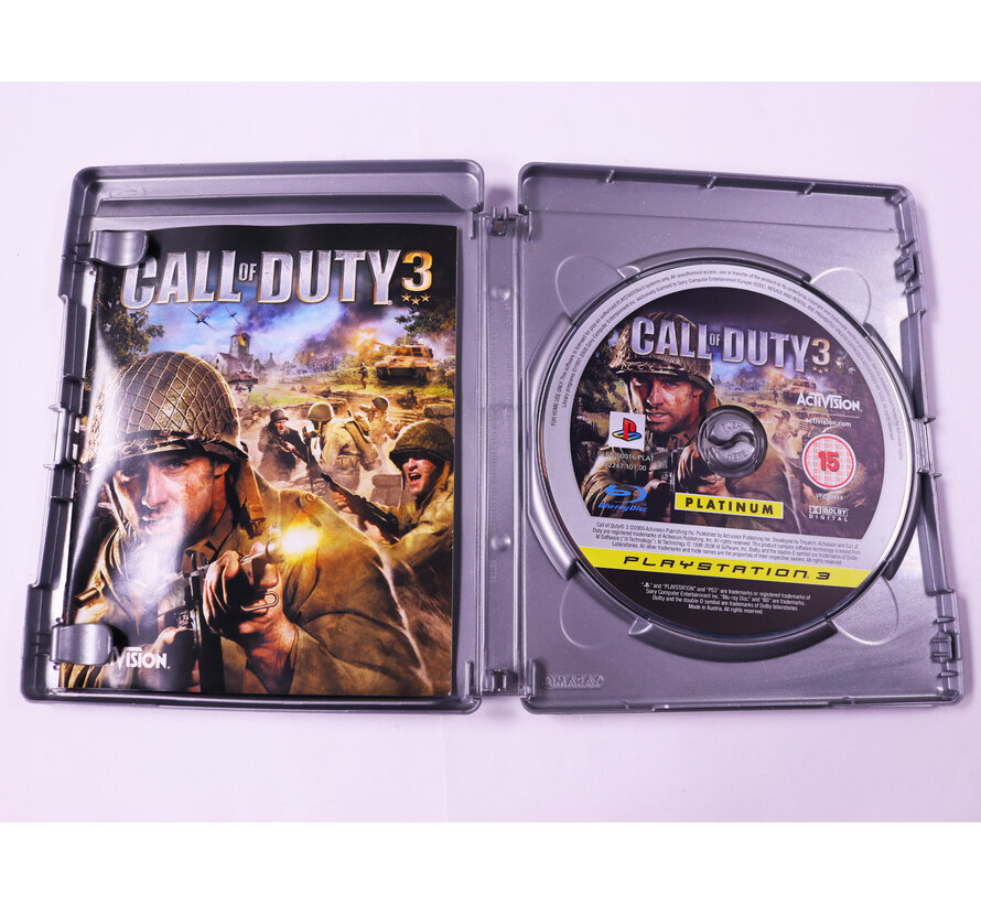 PlayStation 3 - Call of Duty 3 [Platinum]