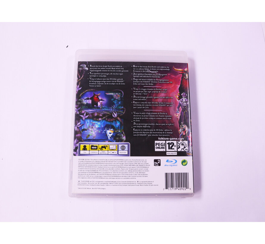 PlayStation 3 - Folklore