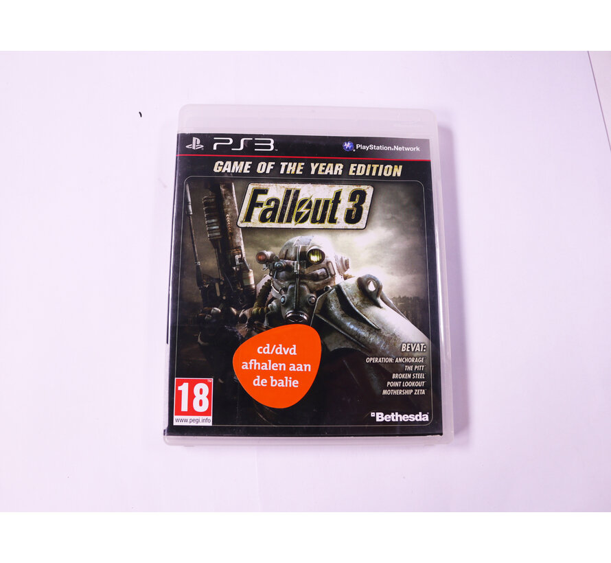 PlayStation 3 - Fallout 3 [Game of the Year Edition]