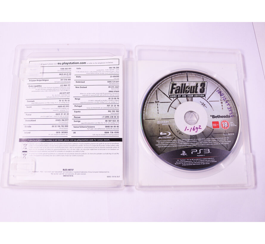 PlayStation 3 - Fallout 3 [Game of the Year Edition]