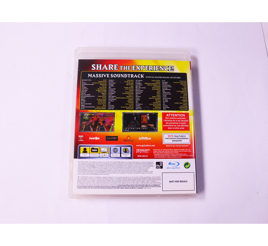 PlayStation 3 - Guitar Hero World Tour