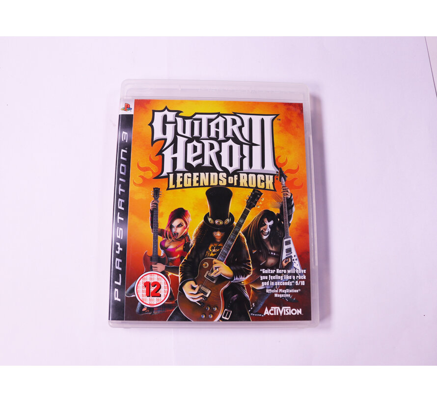 Playstation 3 - Guitar Hero III: Legends of Rock