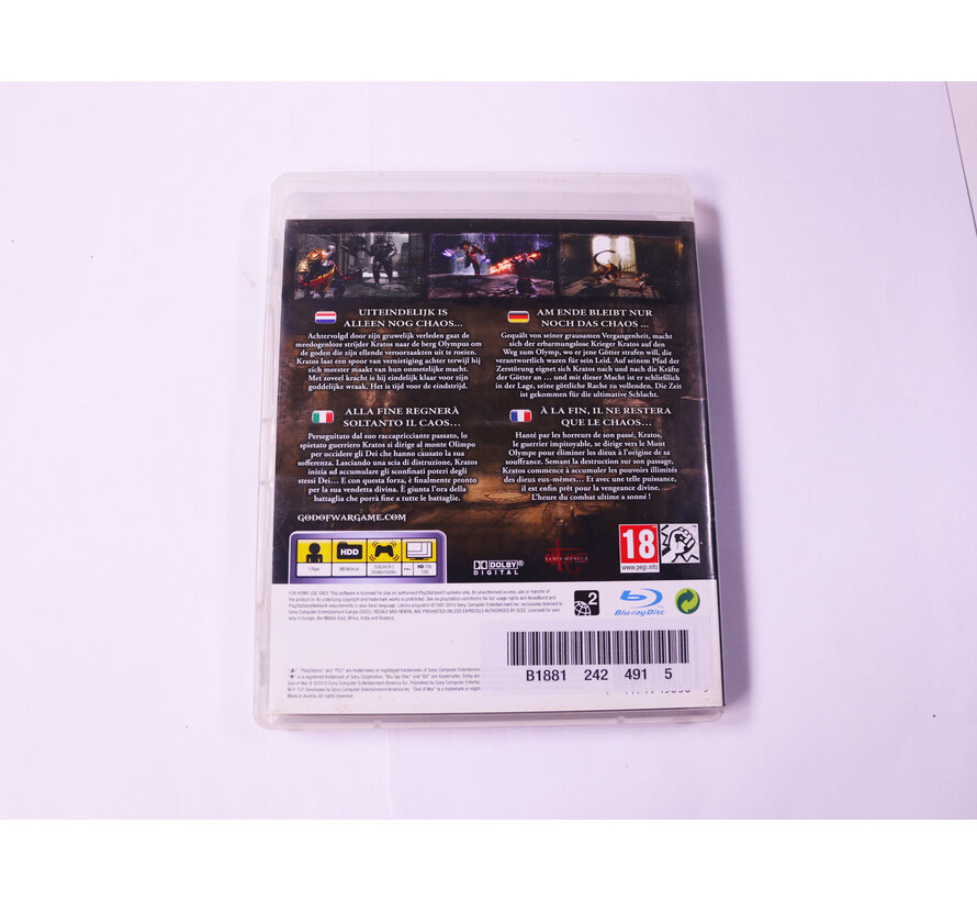 Playstation 3 - God of War III