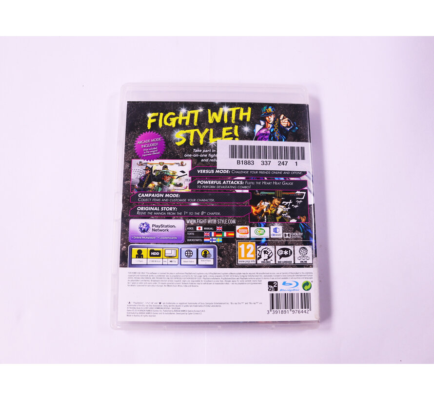 Playstation 3 - JoJo's Bizarre Adventure: All Star Battle