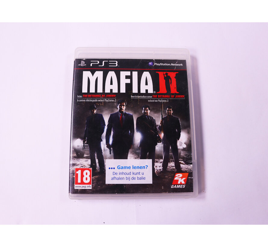 Playstation 3 - Mafia II [No Manual]