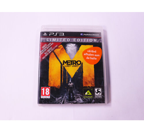 4A Games Playstation 3 - Metro: Last Light [Limited Edition]