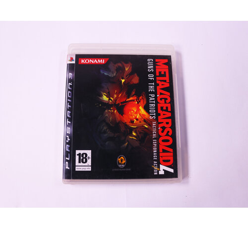 Konami Playstation 3 - Metal Gear Solid 4: Guns of the Patriots