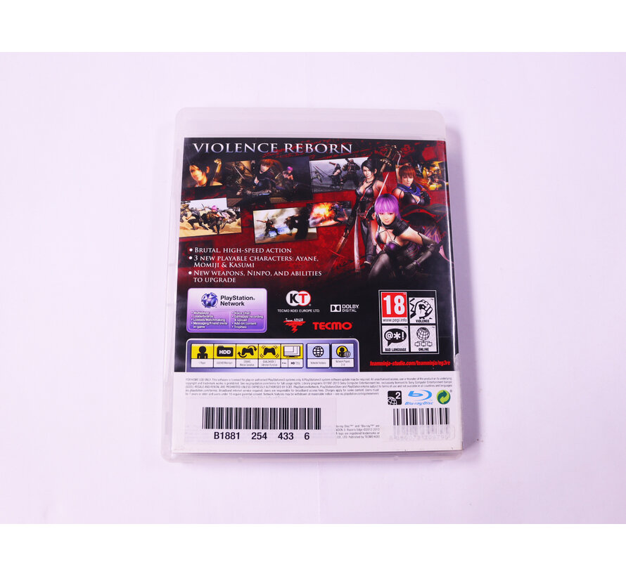 Playstation 3 - Ninja Gaiden 3: Razor's Edge
