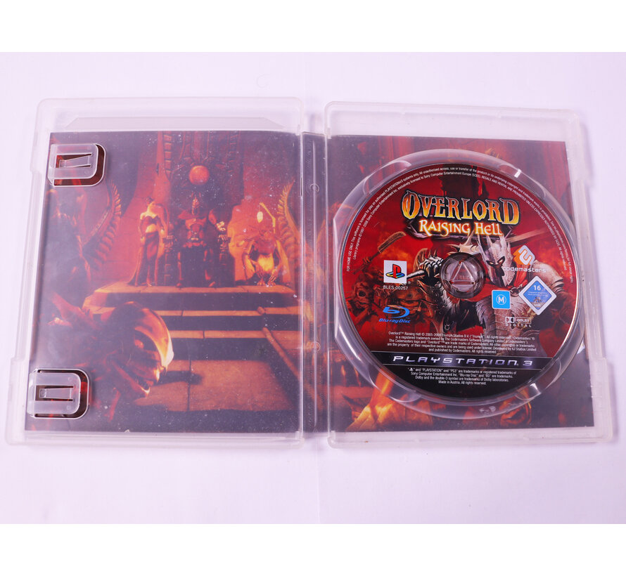 PlayStation 3 - Overlord Raising Hell [No Manual]
