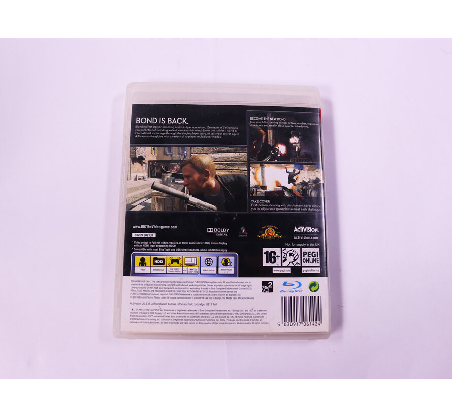 Playstation 3 - Quantum of Solace 007