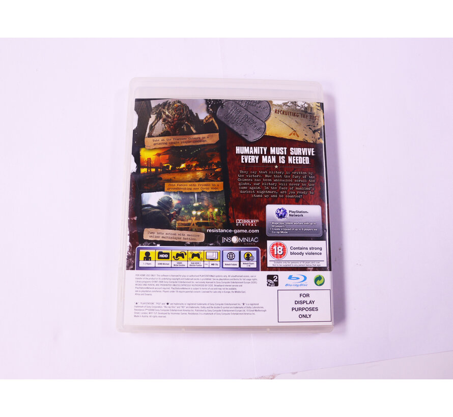 PlayStation 3 - Resistance 2 [Promo]