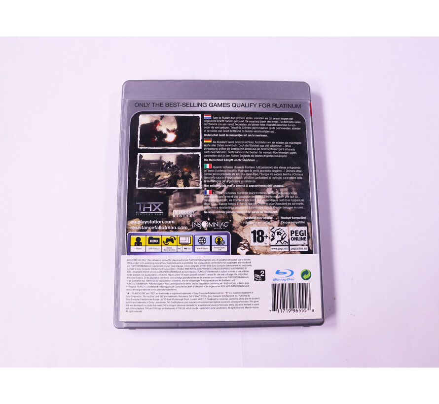 PlayStation 3 - Resistance Fall of Man [Platinum]