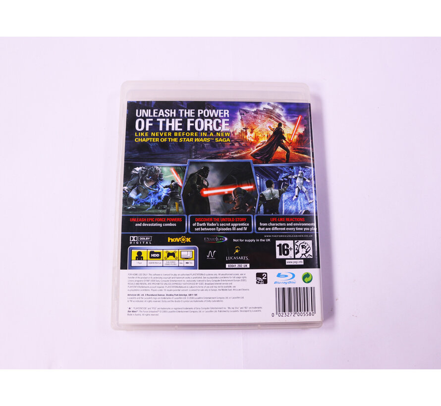 Playstation 3 - Star Wars: The Force Unleashed