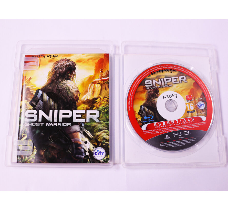 PlayStation 3 - Sniper: Ghost Warrior [Essentials]