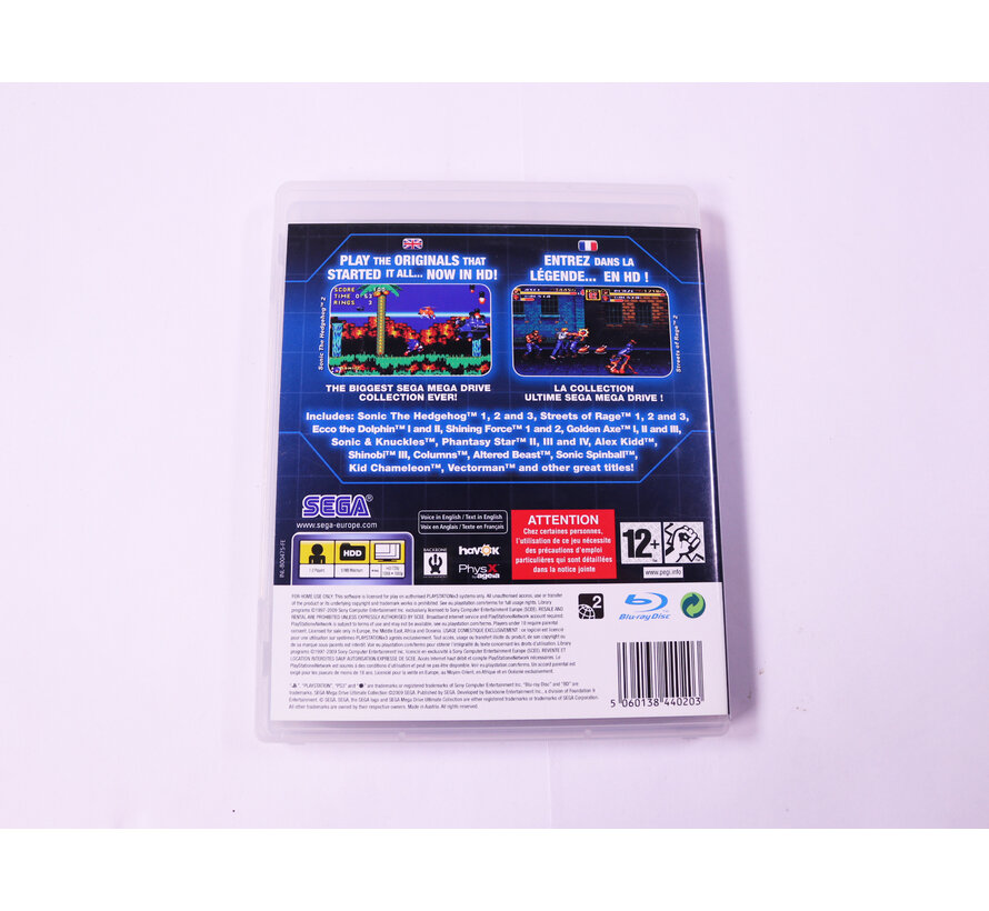 PlayStation 3 - SEGA Mega Drive Ultimate Collection
