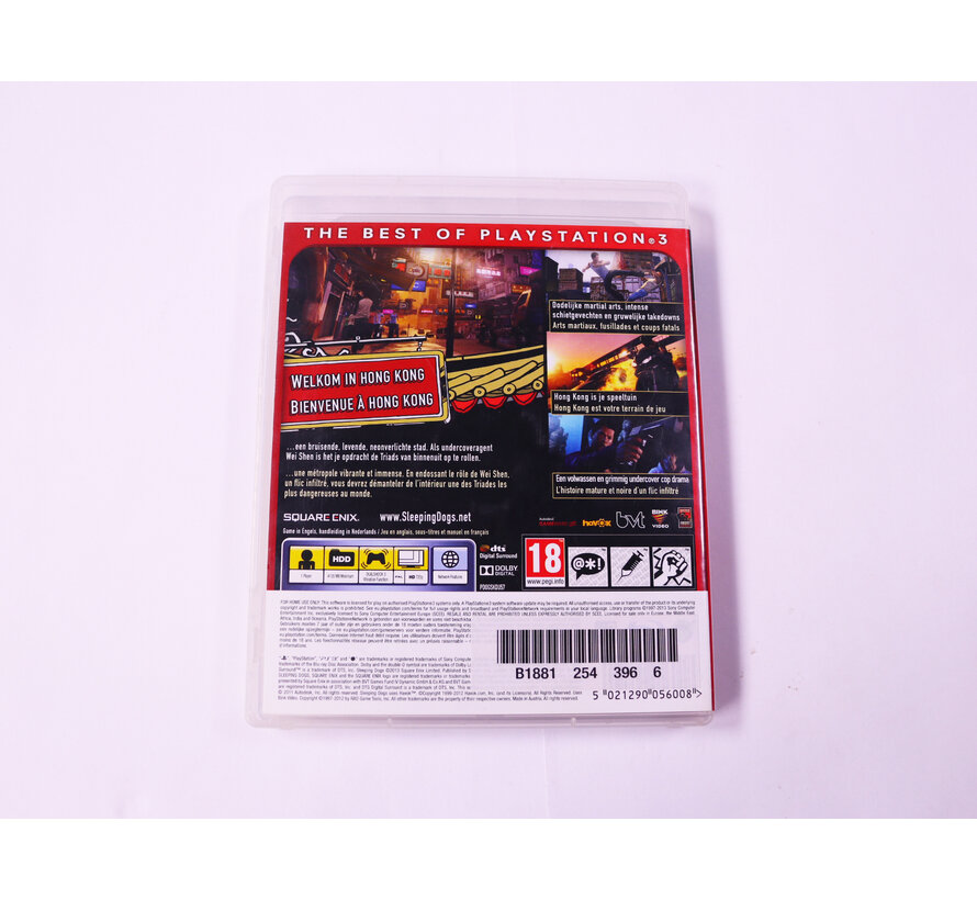 PlayStation 3 - Sleeping Dogs [Essentials]