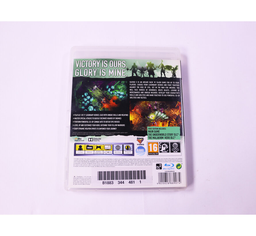 PlayStation 3 - Sacred 3 - First Edition