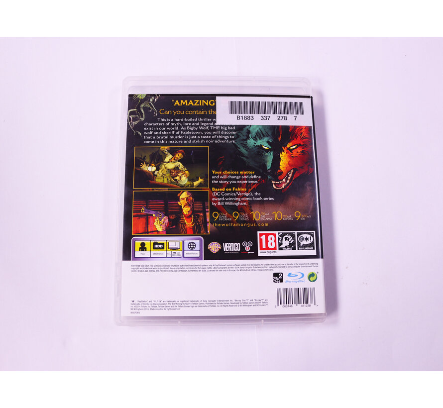 PlayStation 3 - The Wolf Among Us