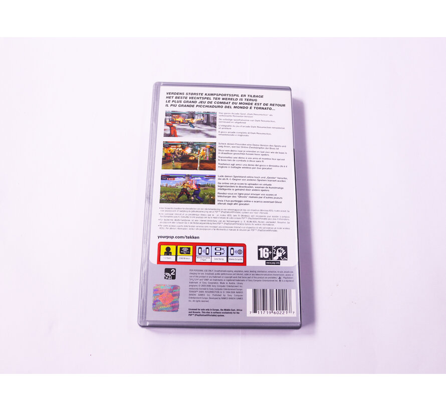 PSP - Tekken Dark Resurrection [Platinum]