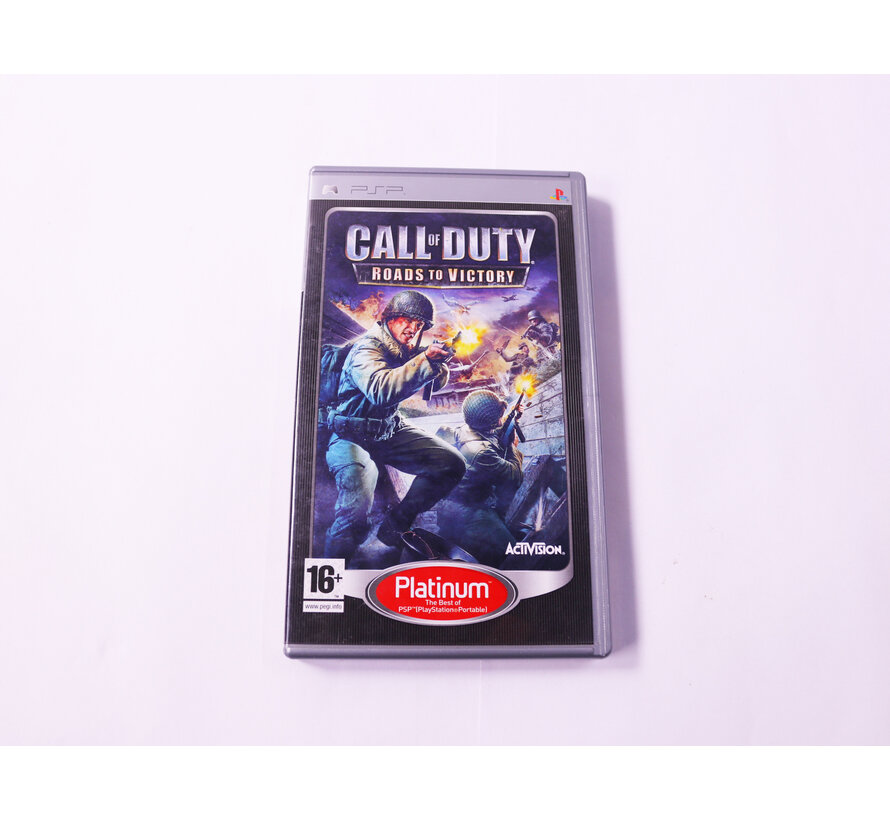 PSP - Call of Duty Roads to Victory [Platinum]