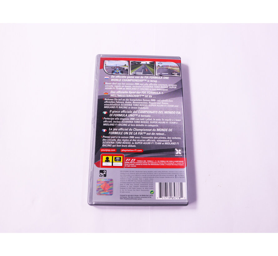 PSP - F1 06 [Platinum]