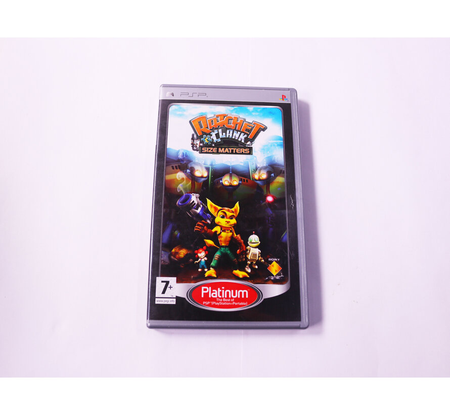 PSP - Ratchet & Clank: Size Matters [Platinum]