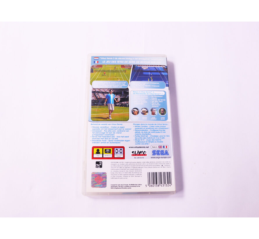 PSP - Virtua Tennis 3